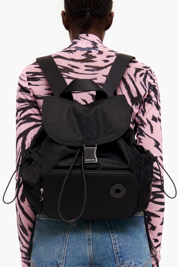 Accessories 4062VZ167 Black Bimba Y Lola Nylon Backpack