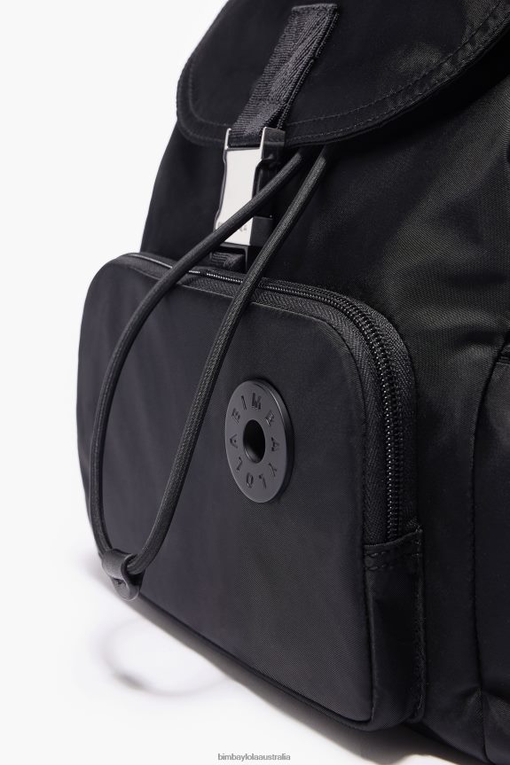 Accessories 4062VZ167 Black Bimba Y Lola Nylon Backpack