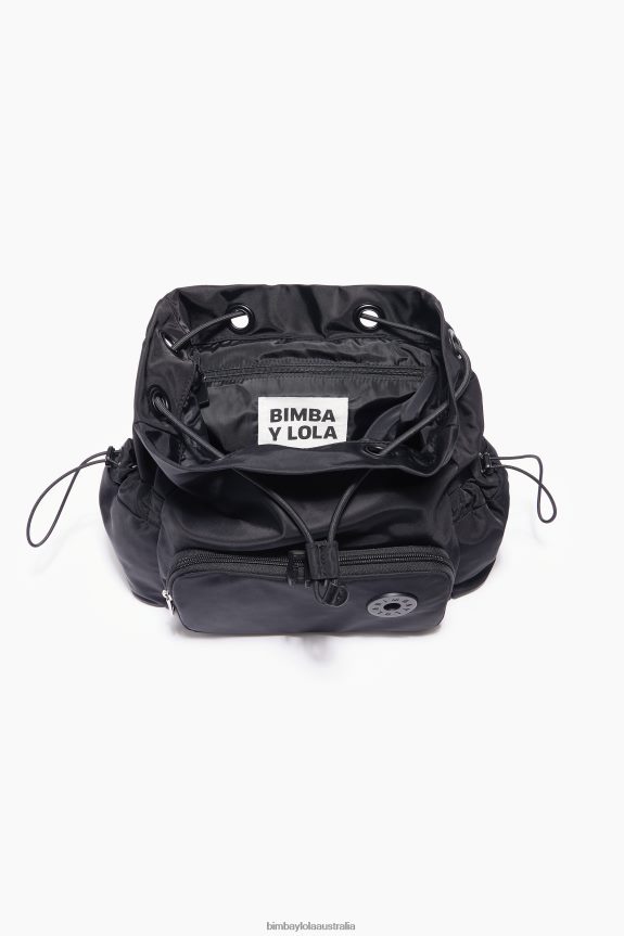 Accessories 4062VZ167 Black Bimba Y Lola Nylon Backpack