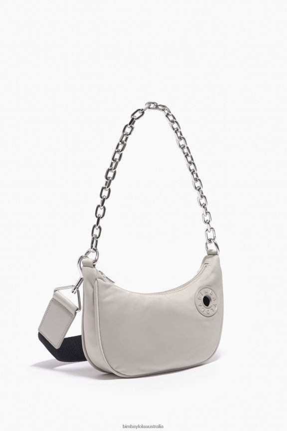 Accessories 4062VZ101 Stone Bimba Y Lola Nylon Moon Bag