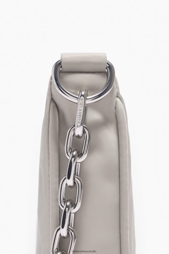 Accessories 4062VZ101 Stone Bimba Y Lola Nylon Moon Bag