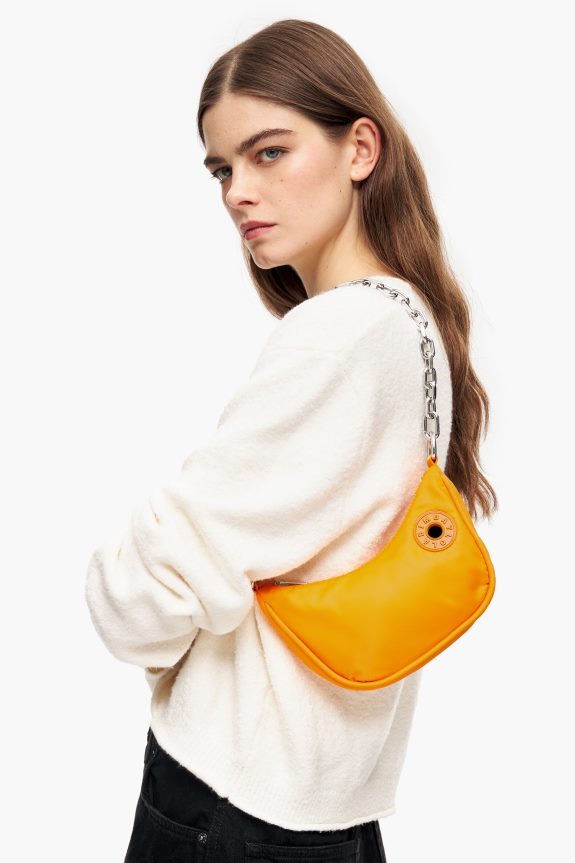 Accessories 4062VZ104 Saffron Bimba Y Lola Nylon Moon Bag