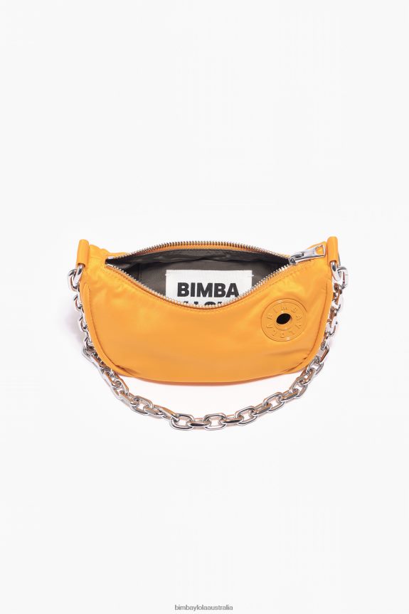 Accessories 4062VZ104 Saffron Bimba Y Lola Nylon Moon Bag