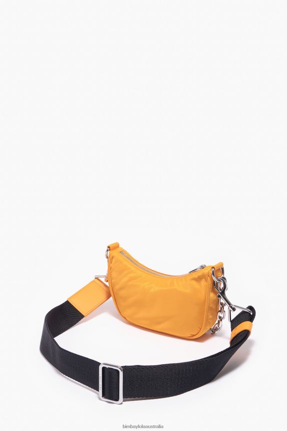 Accessories 4062VZ104 Saffron Bimba Y Lola Nylon Moon Bag