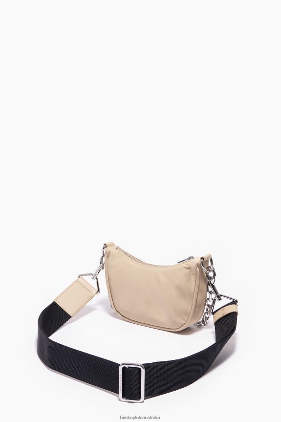 Accessories 4062VZ105 Nude Bimba Y Lola Nylon Moon Bag
