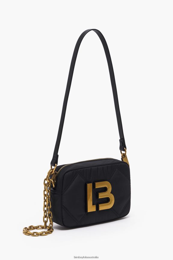 Accessories 4062VZ110 Black Bimba Y Lola Rectangular Crossbody Bag