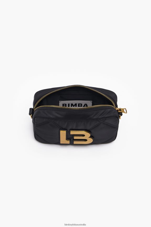 Accessories 4062VZ110 Black Bimba Y Lola Rectangular Crossbody Bag