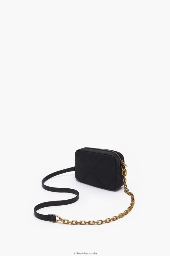 Accessories 4062VZ110 Black Bimba Y Lola Rectangular Crossbody Bag