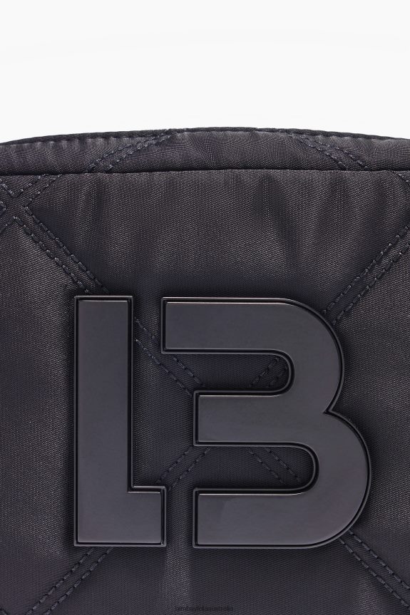 Accessories 4062VZ111 Black Bimba Y Lola Padded Nylon Crossbody Bag