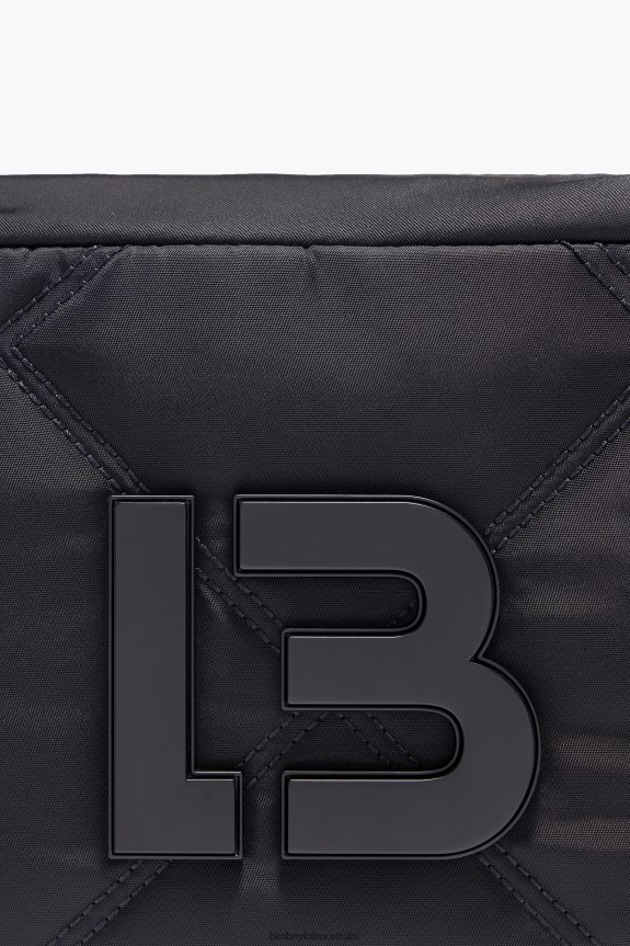 Accessories 4062VZ112 Black Bimba Y Lola Padded Nylon Crossbody Bag