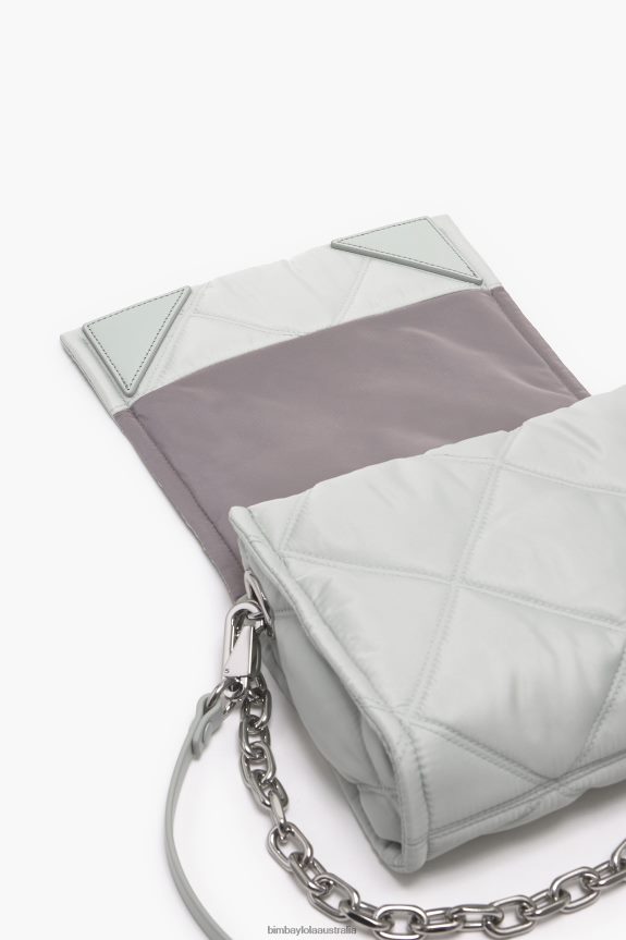 Accessories 4062VZ148 Gray Bimba Y Lola Nylon Crossbody Bag