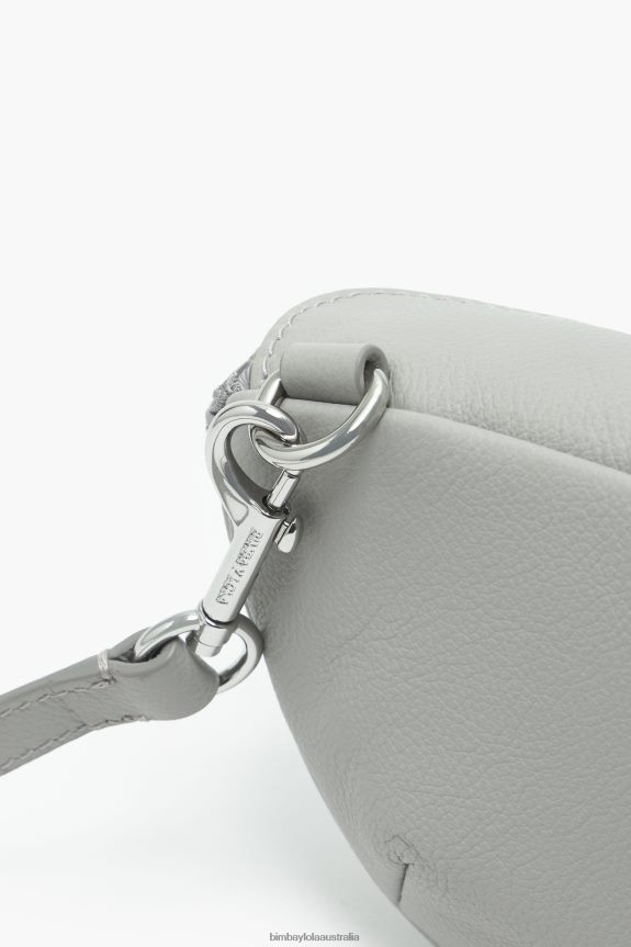 Accessories 4062VZ15 Gray Bimba Y Lola Leather Pocket Bumbag