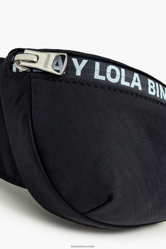 Accessories 4062VZ166 Black Bimba Y Lola Nylon Bumbag