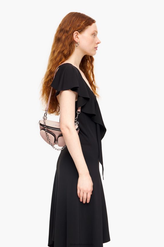 Accessories 4062VZ16 Pink Bimba Y Lola Leather Pocket Bumbag