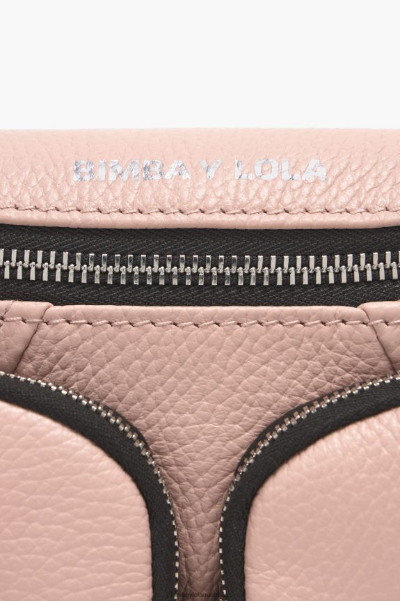 Accessories 4062VZ16 Pink Bimba Y Lola Leather Pocket Bumbag