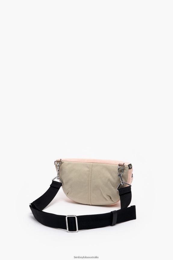 Accessories 4062VZ18 Pink Bimba Y Lola Leather Pocket Bumbag