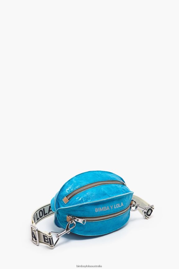 Accessories 4062VZ1 Aqua Bimba Y Lola Leather Pelota Bag