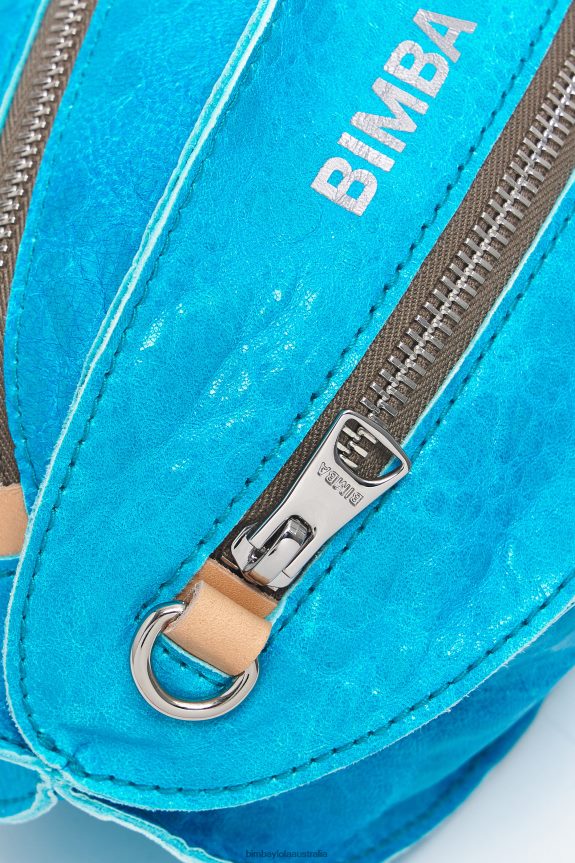 Accessories 4062VZ1 Aqua Bimba Y Lola Leather Pelota Bag