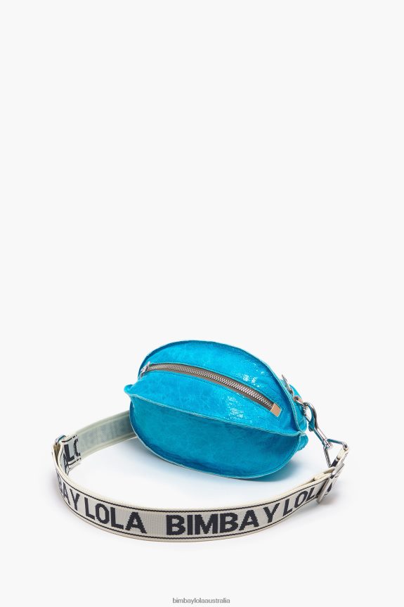 Accessories 4062VZ1 Aqua Bimba Y Lola Leather Pelota Bag