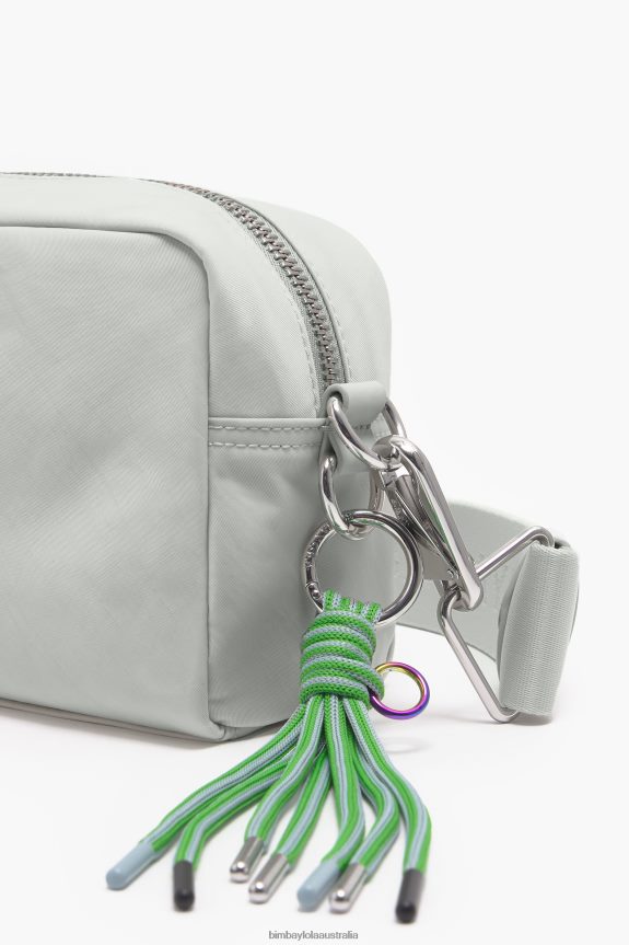 Accessories 4062VZ25 Ice Grey Bimba Y Lola Nylon Crossbody Bag