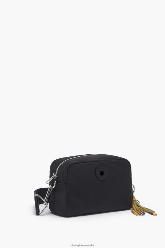 Accessories 4062VZ27 Black Bimba Y Lola Nylon Crossbody Bag