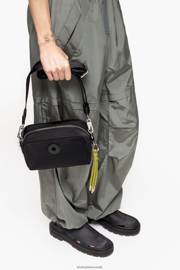 Accessories 4062VZ27 Black Bimba Y Lola Nylon Crossbody Bag