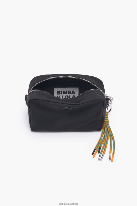 Accessories 4062VZ27 Black Bimba Y Lola Nylon Crossbody Bag
