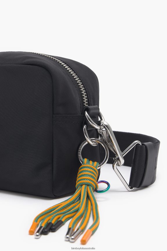 Accessories 4062VZ27 Black Bimba Y Lola Nylon Crossbody Bag