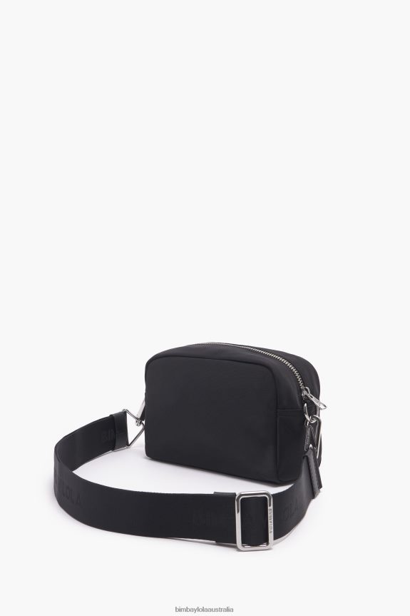Accessories 4062VZ27 Black Bimba Y Lola Nylon Crossbody Bag