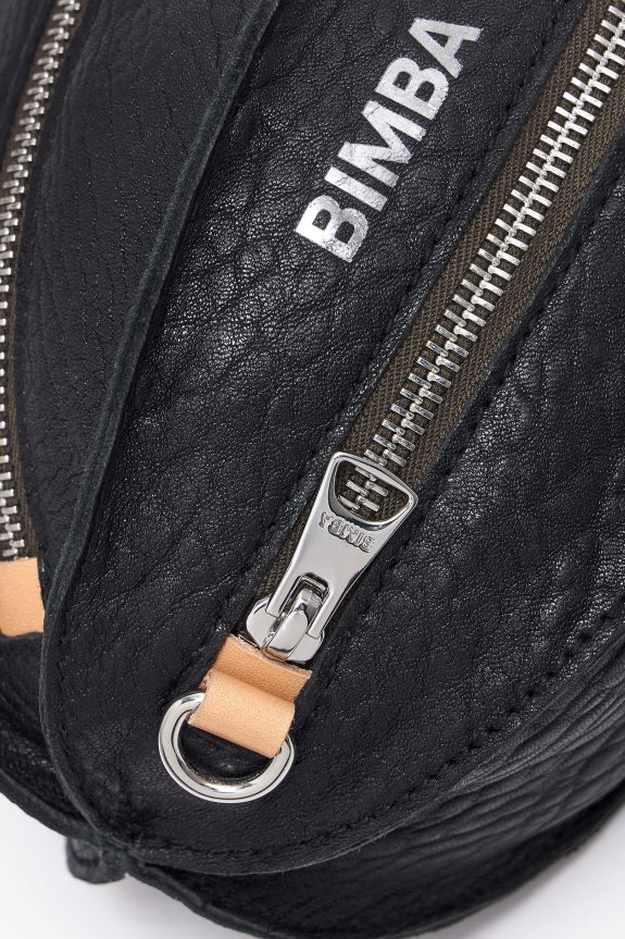 Accessories 4062VZ2 Black Bimba Y Lola Leather Pelota Bag