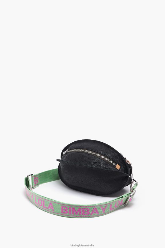 Accessories 4062VZ2 Black Bimba Y Lola Leather Pelota Bag