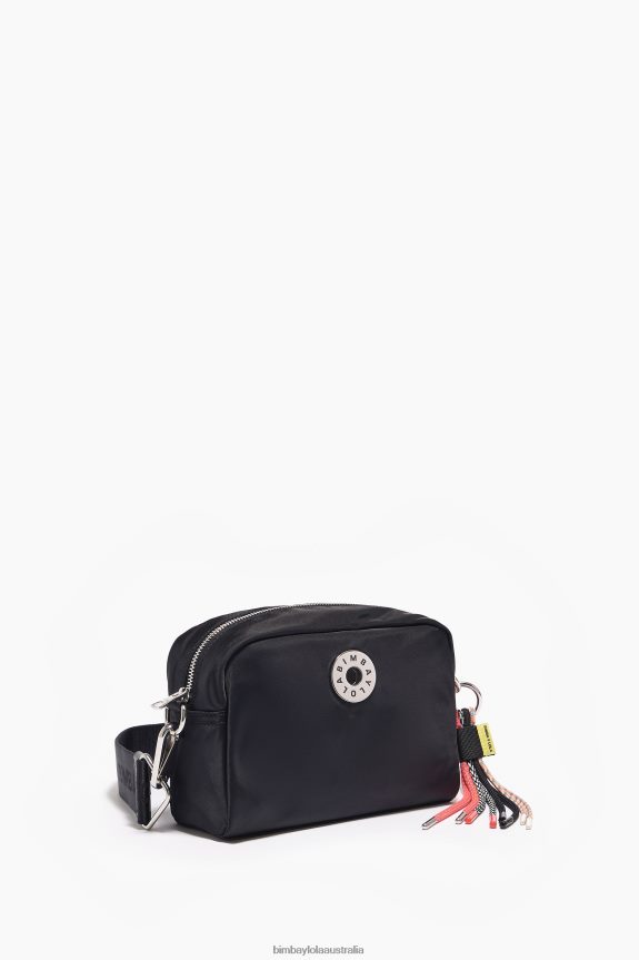 Accessories 4062VZ30 Black Bimba Y Lola Nylon Crossbody Bag