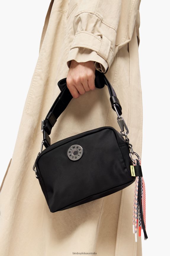 Accessories 4062VZ30 Black Bimba Y Lola Nylon Crossbody Bag