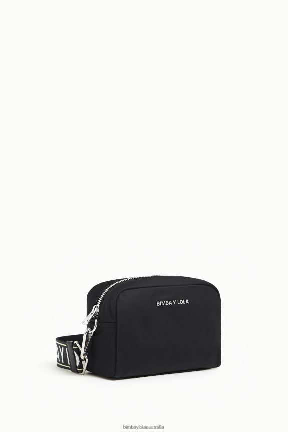 Accessories 4062VZ32 Black Bimba Y Lola Nylon Crossbody Bag