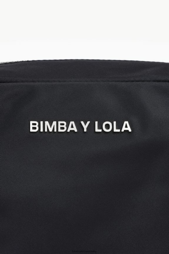 Accessories 4062VZ32 Black Bimba Y Lola Nylon Crossbody Bag