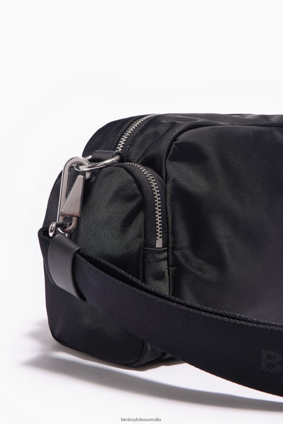 Accessories 4062VZ33 Black Bimba Y Lola Nylon Crossbody Bag