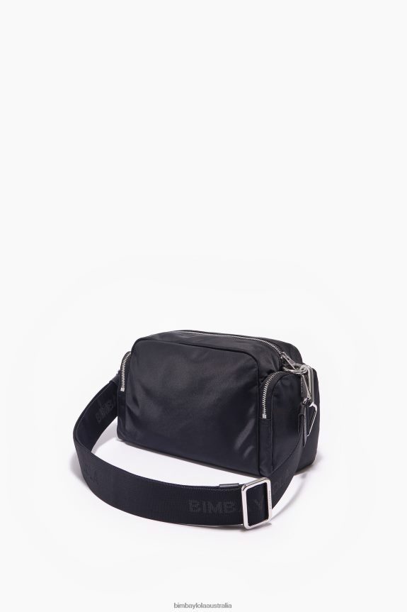 Accessories 4062VZ33 Black Bimba Y Lola Nylon Crossbody Bag