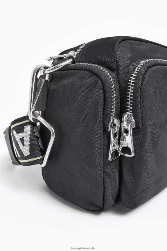Accessories 4062VZ35 Black Bimba Y Lola Nylon Crossbody Bag