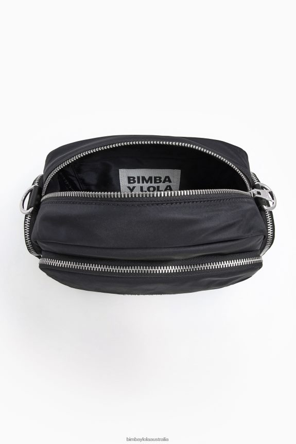Accessories 4062VZ35 Black Bimba Y Lola Nylon Crossbody Bag