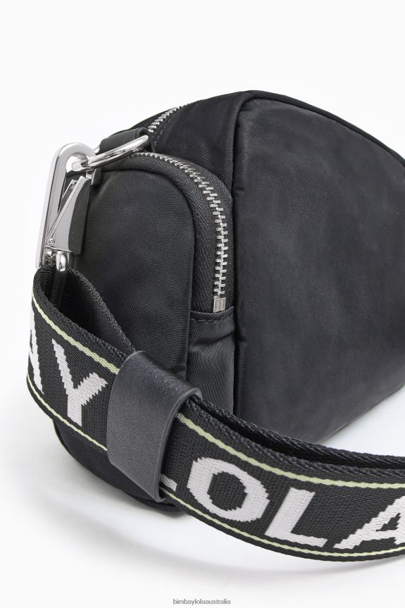 Accessories 4062VZ35 Black Bimba Y Lola Nylon Crossbody Bag