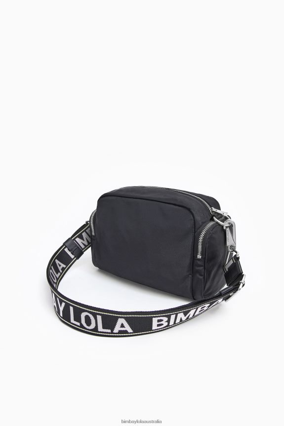 Accessories 4062VZ35 Black Bimba Y Lola Nylon Crossbody Bag