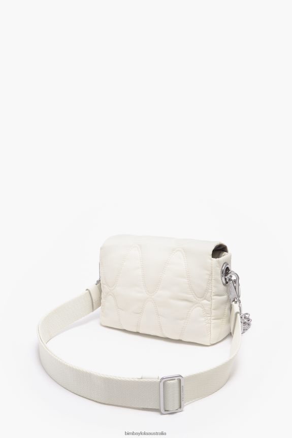 Accessories 4062VZ38 Bone Bimba Y Lola Nylon Crossbody Bag