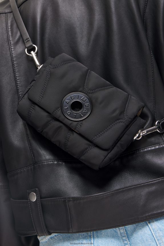 Accessories 4062VZ39 Black Bimba Y Lola Nylon Crossbody Bag