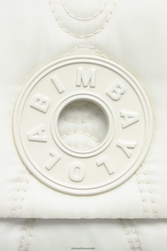 Accessories 4062VZ40 Bone Bimba Y Lola Nylon Crossbody Bag
