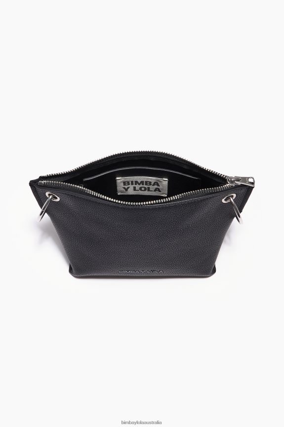 Accessories 4062VZ43 Black Bimba Y Lola Leather Crossbody Bag
