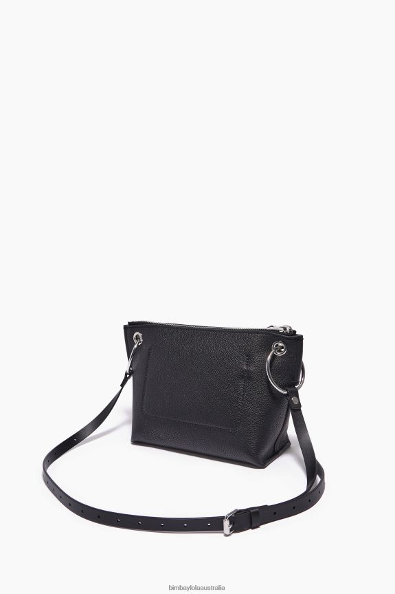 Accessories 4062VZ43 Black Bimba Y Lola Leather Crossbody Bag