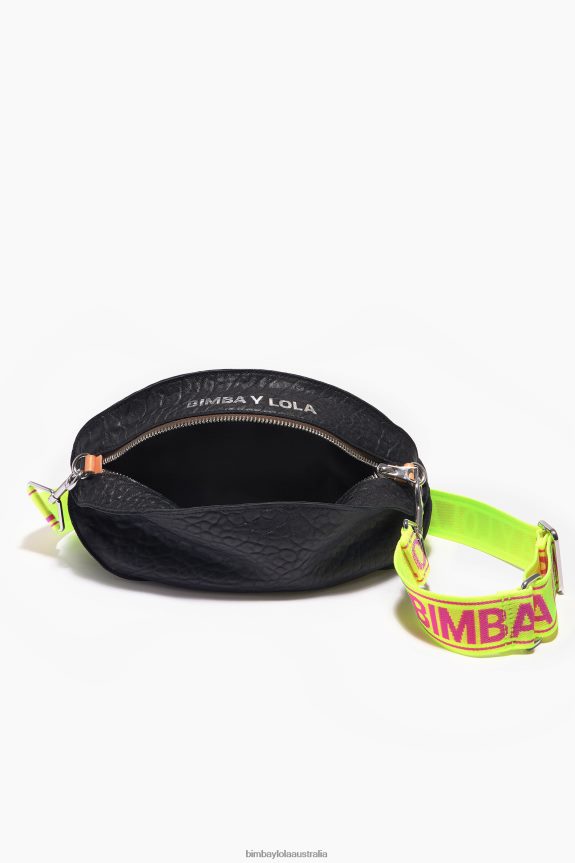 Accessories 4062VZ4 Black Bimba Y Lola Leather Pelota Bag