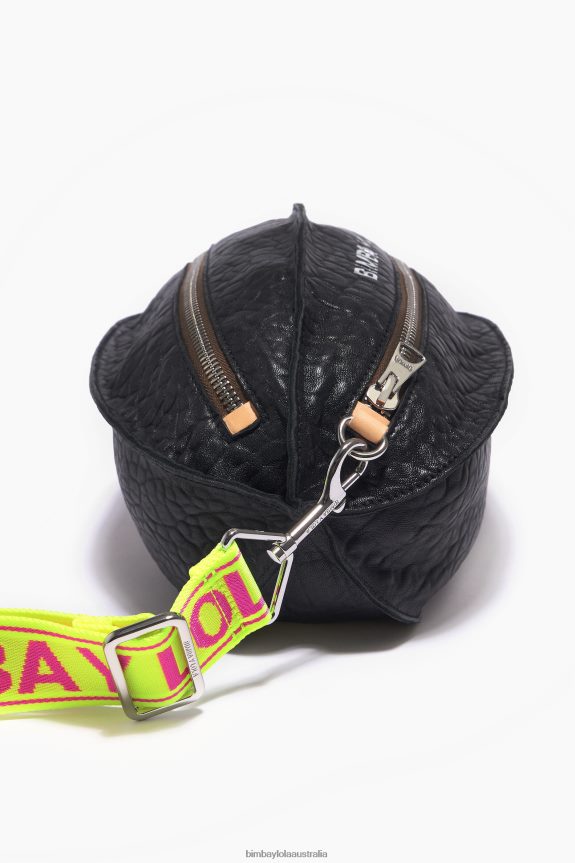 Accessories 4062VZ4 Black Bimba Y Lola Leather Pelota Bag