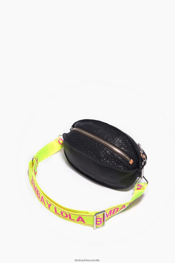 Accessories 4062VZ4 Black Bimba Y Lola Leather Pelota Bag