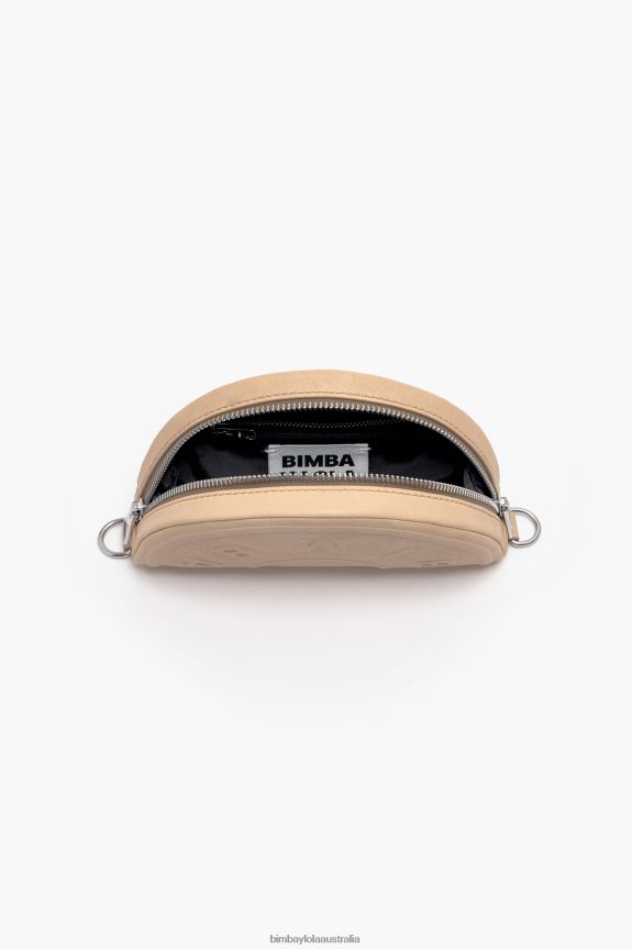 Accessories 4062VZ68 Sand Bimba Y Lola Leather Chimo Bag